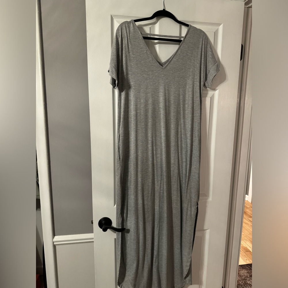 Maxi dress, gray size M